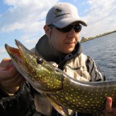 Pike Fly Fishing at Lake Joca Pike Fly Fishing at Lake Joca